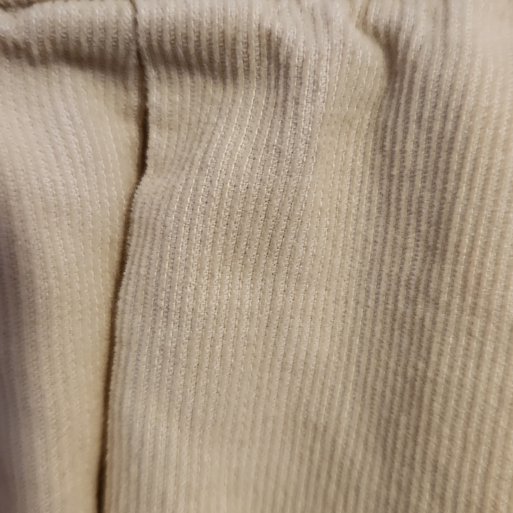 Anthropologie Maeve Effortless Cream Pull On Corduroy Skirt - Picture 4 of 4